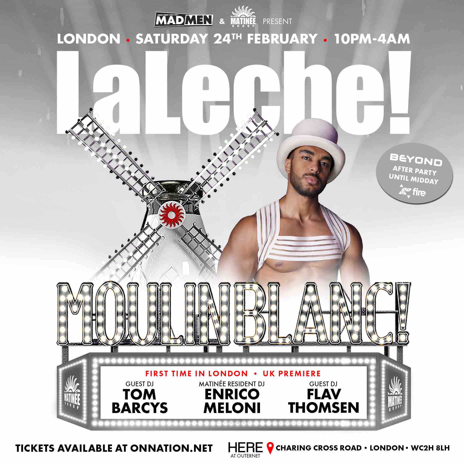 LaLeche! MOULIN BLANC! Premiere i Storbritannien
